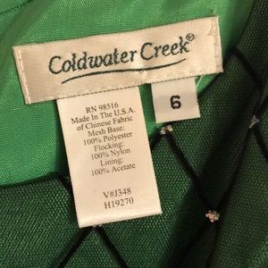Coldwater Creek Dress - Green